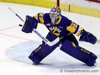 After a long parting, Blades' Maier glad to get that home-ice feel