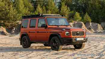 Mercedes-Benz G-Class Professional is beefier and bright orange     - Roadshow