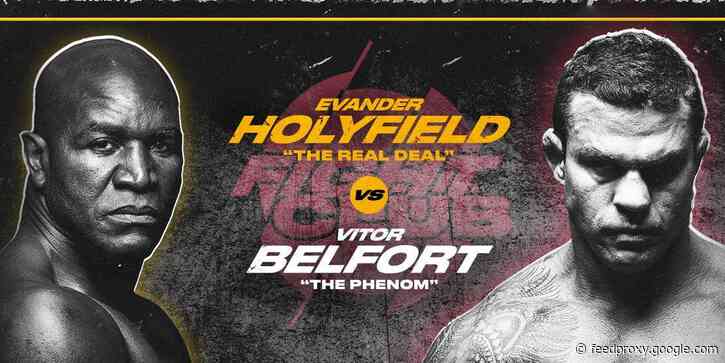 Holyfield faces Belfort in a PPV boxing match this Saturday with live commentary from former President Trump - here's how to watch