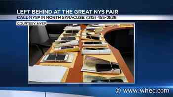 New York State Police hoping to return items lost at State Fair to owners