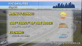 Calgary weather for Thursday, Sept. 9 | CTV News - CTV News Calgary