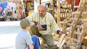 Spektakel in Ulm: Mittelalterlicher Markt: Wenn der Knappe frech wird - SWP
