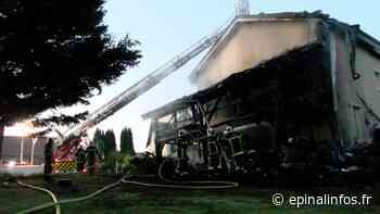Un incendie détruit une maison à Chantraine - Epinal infos - Epinal Infos
