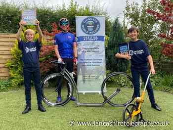 Dad of twins from Waddington breaks two world records on racing scooter