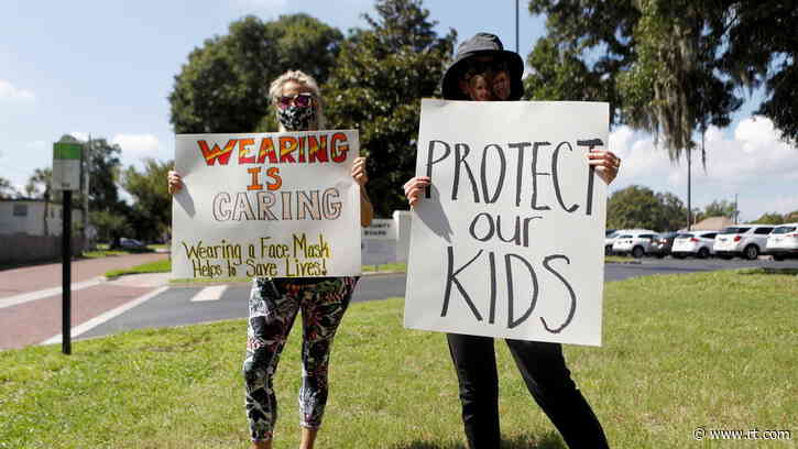 CIVIL RIGHTS arm of US Department of Education launches investigation into Florida governor’s ban on obligatory masks in schools