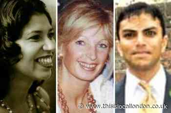 The three south London victims of the 9/11 terror attacks