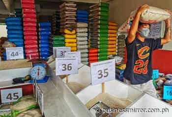 Lean season rice stockpile up 6.1% to 2.233 MMT | Jasper Y. Arcalas - Business Mirror