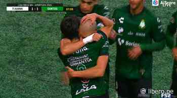 Xolos vs. Santos: Dória convirtió el 1-1 en los últimos minutos de juego - Libero.pe