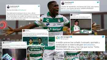 Llueven felicitaciones por los 38 años de Club Santos Laguna - El Siglo Durango