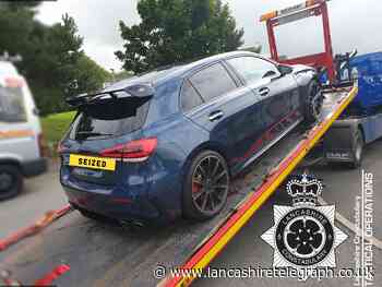 Two cars seized after drivers found to be uninsured