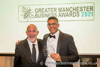 Blackburn entrepreneur wins at Greater Manchester Business Awards