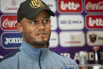Anderlecht en Vincent Kompany moeten vol aan de bak tegen KV Mechelen: “Ik werk mijn hele leven naar momenten van druk toe” - Het Nieuwsblad