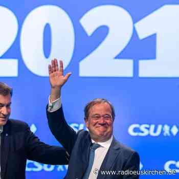 CSU-Parteitag empfängt Laschet mit Jubel und langem Applaus - radioeuskirchen.de