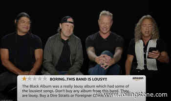 See Metallica Read 1-Star ‘Black Album’ Amazon Reviews on ‘Kimmel’