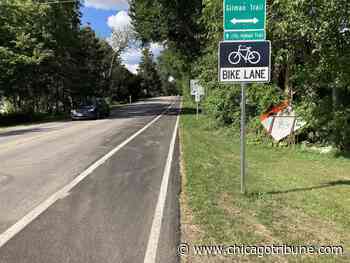 Six years in the making, bike lane on West Side of Aurora is completed - Chicago Tribune