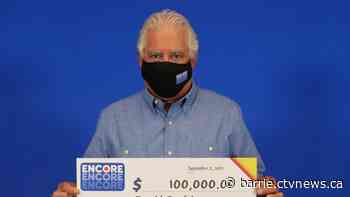 'I was thrilled ,' Aurora man wins $100000 with lottery ticket - CTV News Barrie