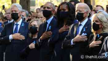 Bidens, former presidents mark 9/11 anniversary
