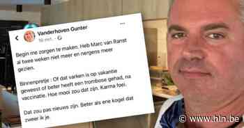 Dancinguitbater niet vervolgd voor bedreigen Van Ranst: “Teleurgesteld? Het is wat het is” - Het Laatste Nieuws