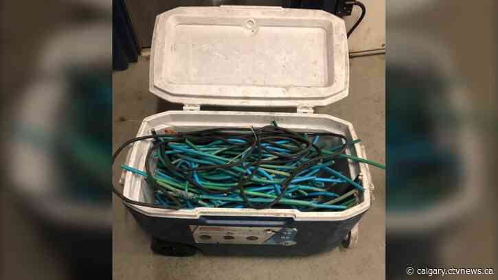 2 arrested following alleged theft of copper wire from oilfield site