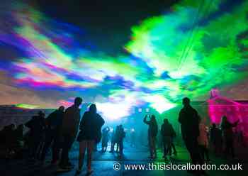 Greenwich+Docklands Festival recreates Northern Lights