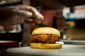 The next fast-food chicken sandwich war may be a vegan one - CNBC