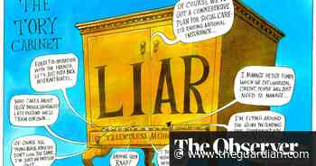 The Tory cabinet of mediocrities – cartoon