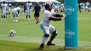 Dolphins activate LT Jackson from COVID-19 list