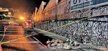 En la madrugada arrollan y muere motociclista en el Paso Express Cuernavaca - Diario de Morelos