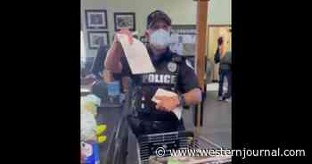 Watch: Police Issue Trespass Notice to Grocery Shopper Who Refuses to Wear a Mask