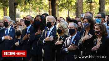 Families and leaders mark 20th anniversary of 9/11