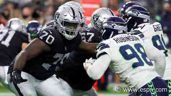 With Incognito out, Raiders to start 4 new OLs