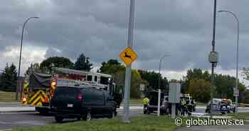 Pedestrian, 60, seriously injured in Lethbridge collision: police