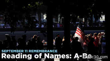 September 11: Reading of the Names- A through Be