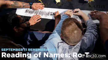 September 11: Reading of the names- R through T