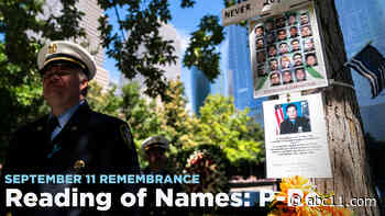 September 11: Reading of the Names - P through Ro