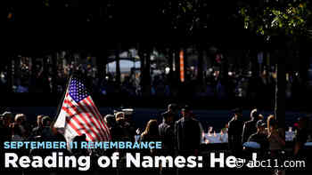 September 11: Reading of the names- He through J