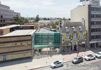 Wenn der Vorhang fällt - Temporäre Installation von Figure in Los Angeles - BauNetz.de
