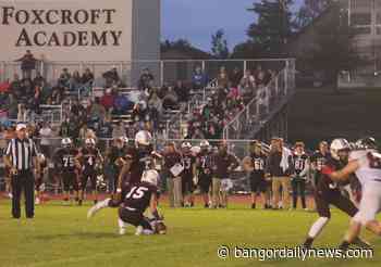 Foxcroft Academy quarterback Austin Seavey shines in victory over Oak Hill - Bangor Daily News
