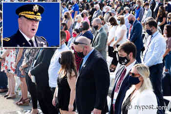 Milley, Austin honor 9/11 victims and those lost in War on Terror at Pentagon - New York Post