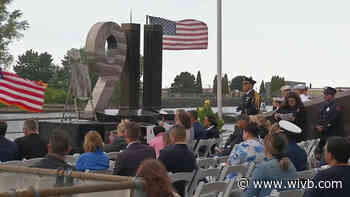 Buffalo Naval and Military Park raise the 9/11 Flag of Honor at memorial ceremony