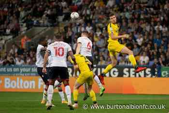 MATCH REPORT: BOLTON WANDERERS 0-0 BURTON ALBION - News - burtonalbionfc.co.uk