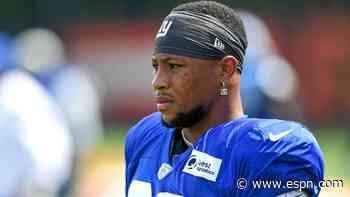 RB Barkley cleared for Giants' opener, per source
