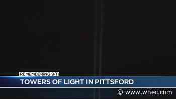 Pittsford farm hosts Towers of Light in remembrance of 9/11