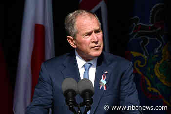 Bush calls out 'violent extremists at home' on 20th anniversary of 9/11
