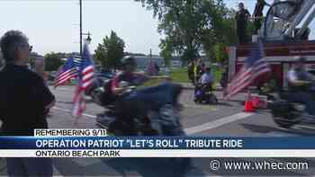 Bikers take part in 'Let's Roll' Tribute Ride to remember 9/11 20 years later