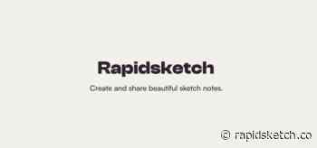 RapidSketch - Create and share amazing sketchnotes in 5 mins
