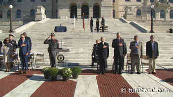Rhode Island state leaders, military members gather to remember lives lost in 9/11 - WJAR