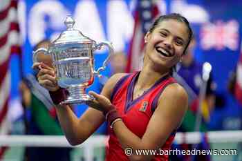 Emma Raducanu 'loving life' after completing her New York fairy tale - Barrhead News