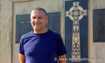 Neilston man puts best foot forward for charity - Barrhead News