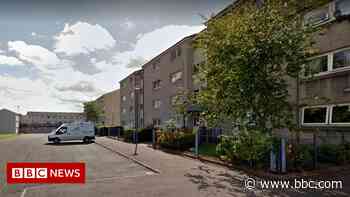 Toddler in hospital after fall from flat window in Barrhead - BBC News